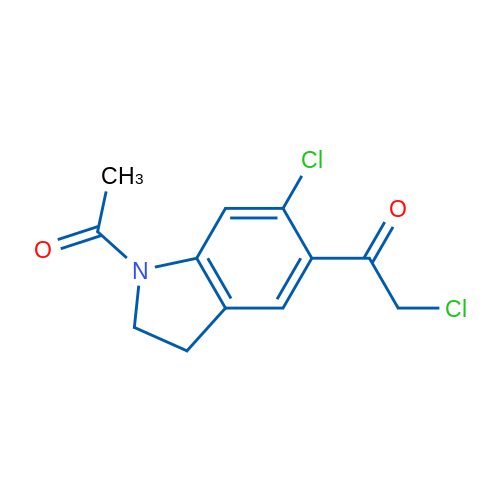 1-(1-Acetyl-6-chloro-2,3-dihydro-1H-indol-5-yl)-2-chloroethan-1-one 1g