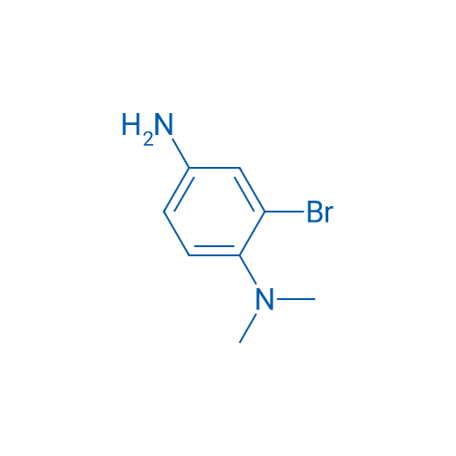 2-Bromo-N1,N1-dimethylbenzene-1,4-diamine 100mg