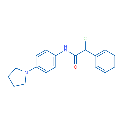 2-Chloro-2-phenyl-N-[4-(pyrrolidin-1-yl)phenyl]acetamide 1g