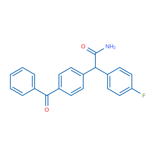 2-(4-Benzoylphenyl)-2-(4-fluorophenyl)acetamide 50mg