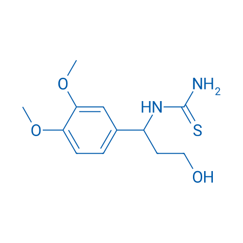[1-(3,4-Dimethoxyphenyl)-3-hydroxypropyl]thiourea 1g