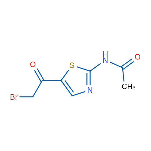 N-(5-(2-Bromoacetyl)thiazol-2-yl)acetamide 1g