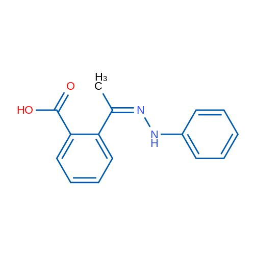 2-[(1Z)-1-(2-Phenylhydrazin-1-ylidene)ethyl]benzoic acid 1g