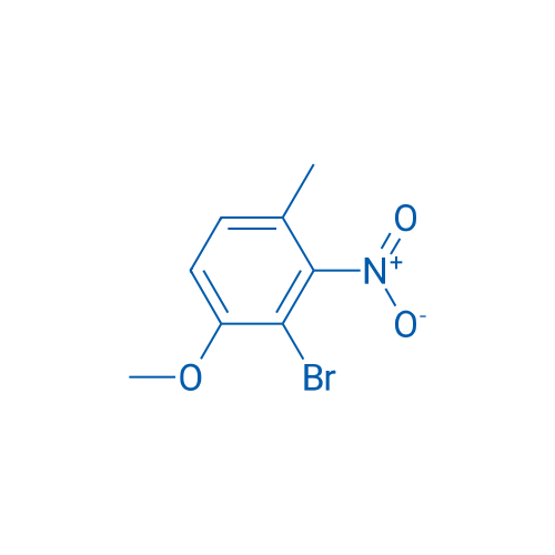 2-Bromo-1-methoxy-4-methyl-3-nitrobenzene 250mg