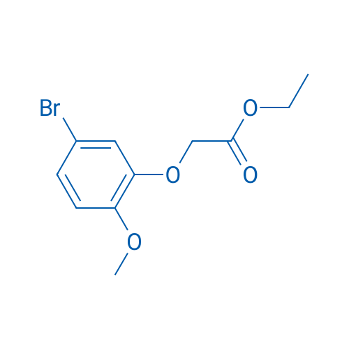 Ethyl 2-(5-bromo-2-methoxyphenoxy)acetate 1g