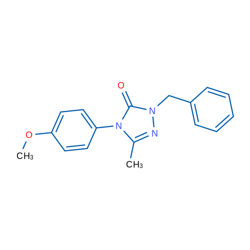 1-Benzyl-4-(4-methoxyphenyl)-3-methyl-4,5-dihydro-1H-1,2,4-triazol-5-one 1g