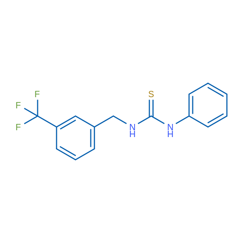 1-Phenyl-3-{[3-(trifluoromethyl)phenyl]methyl}thiourea 1g