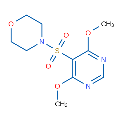 4-[(4,6-Dimethoxypyrimidin-5-yl)sulfonyl]morpholine 1g