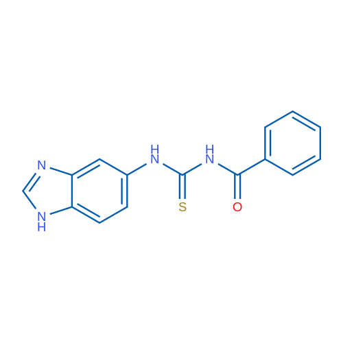 1-Benzoyl-3-(1H-1,3-benzodiazol-5-yl)thiourea 1g