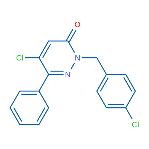5-Chloro-2-[(4-chlorophenyl)methyl]-6-phenyl-2,3-dihydropyridazin-3-one 1g