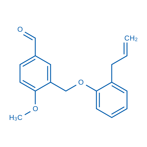 3-((2-Allylphenoxy)methyl)-4-methoxybenzaldehyde 250mg