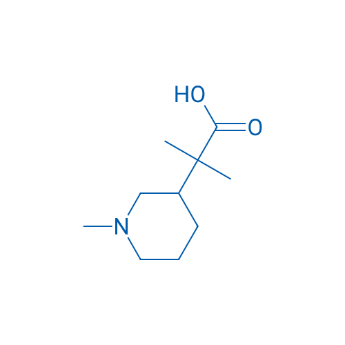 2-Methyl-2-(1-methylpiperidin-3-yl)propanoic acid 1g