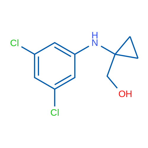(1-((3,5-Dichlorophenyl)amino)cyclopropyl)methanol 1g