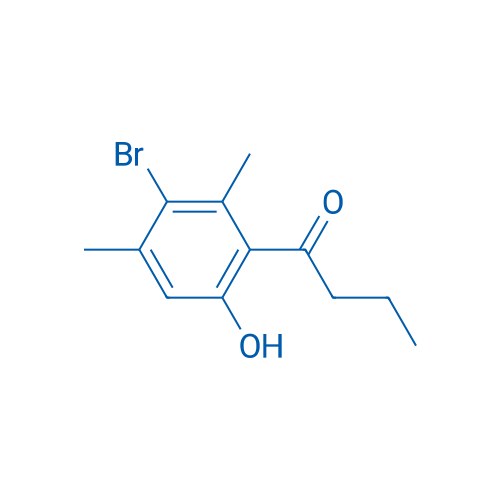 1-(3-Bromo-6-hydroxy-2,4-dimethylphenyl)butan-1-one 1g