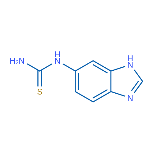 1-(1H-Benzo[d]imidazol-6-yl)thiourea 5g