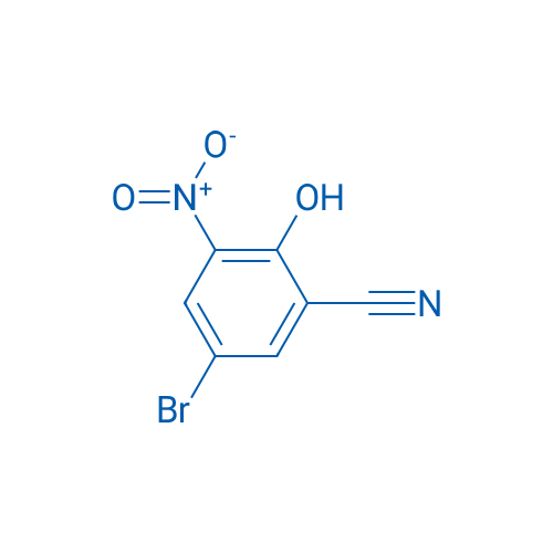 5-Bromo-2-hydroxy-3-nitrobenzonitrile 1g