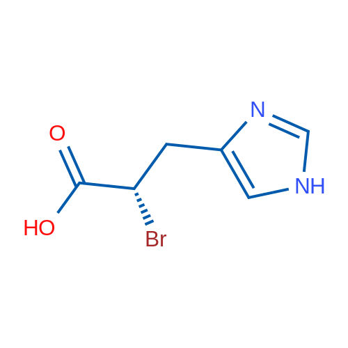 (S)-2-Bromo-3-(1H-imidazol-4-yl)propanoic acid 25g