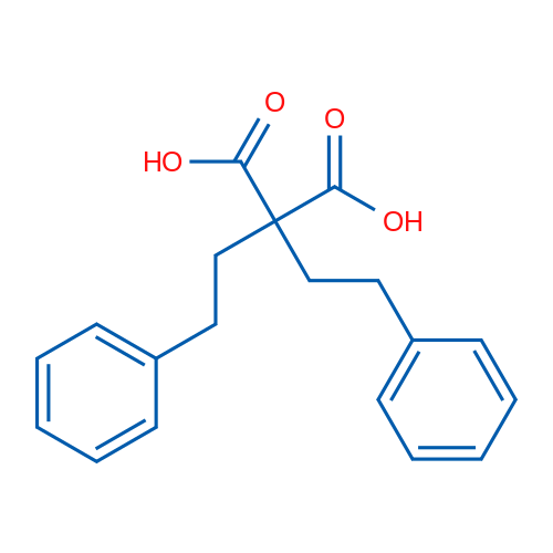 2,2-Bis(2-phenylethyl)propanedioic acid 1g