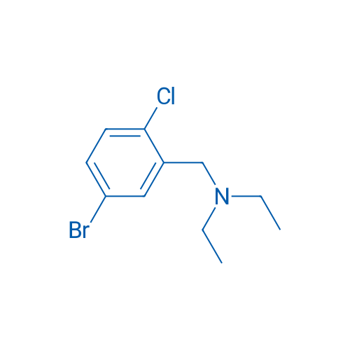 N-(5-Bromo-2-chlorobenzyl)-N-ethylethanamine 1g