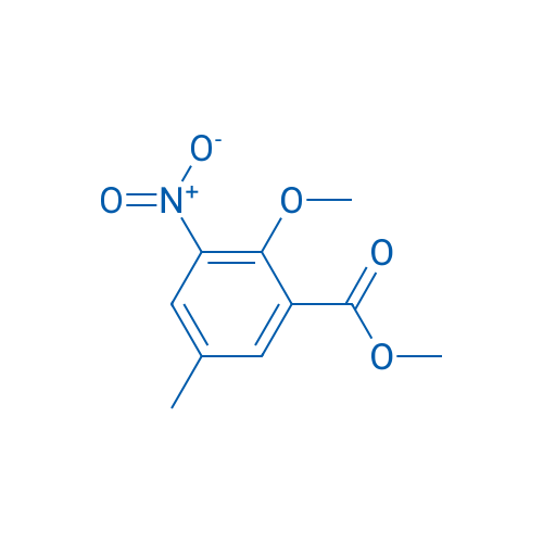 Methyl 2-methoxy-5-methyl-3-nitrobenzoate 1g