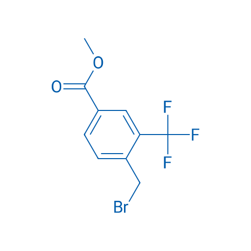 Methyl 4-(bromomethyl)-3-(trifluoromethyl)benzoate 250mg