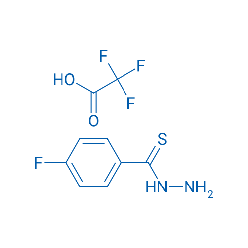 4-Fluorobenzothiohydrazide 2,2,2-trifluoroacetate 250mg