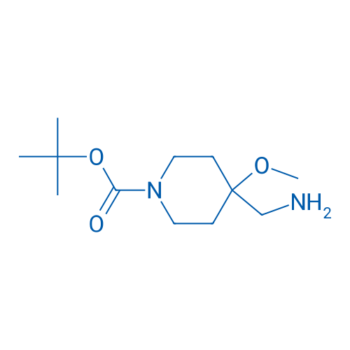 tert-Butyl 4-(aminomethyl)-4-methoxypiperidine-1-carboxylate 5g