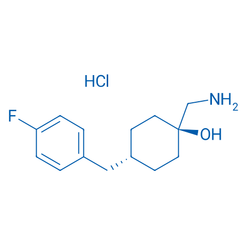(1R,4R)-1-(Aminomethyl)-4-(4-fluorobenzyl)cyclohexanol hydrochloride 1g