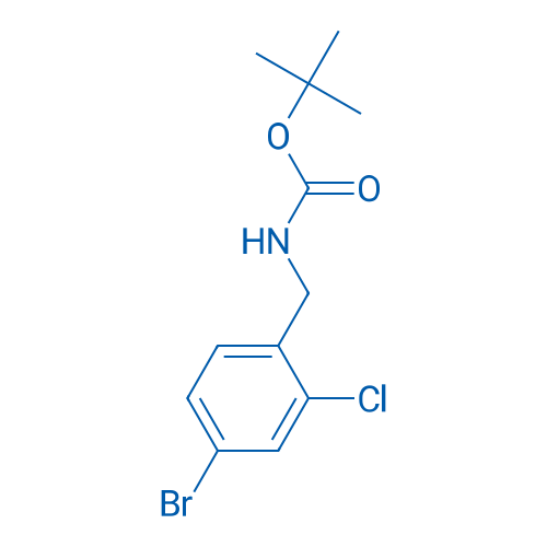 tert-Butyl 4-bromo-2-chlorobenzylcarbamate 1g