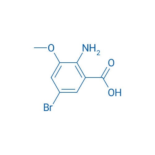 2-Amino-5-bromo-3-methoxybenzoic acid 1g