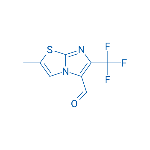 2-Methyl-6-(trifluoromethyl)imidazo[2,1-b]thiazole-5-carbaldehyde 250mg