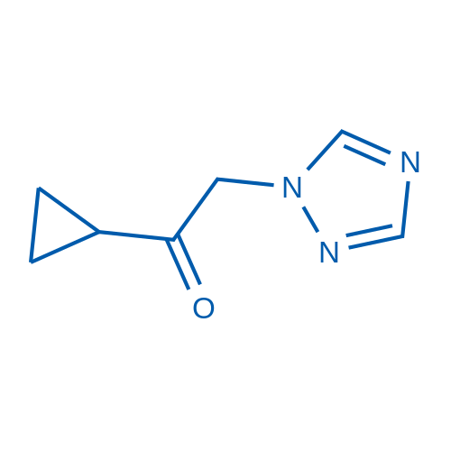 1-Cyclopropyl-2-(1H-1,2,4-triazol-1-yl)ethan-1-one 250mg