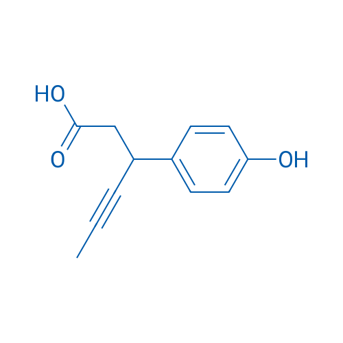 3-(4-Hydroxyphenyl)hex-4-ynoic acid 100mg