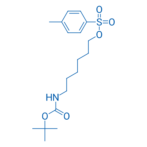 6-((tert-Butoxycarbonyl)amino)hexyl 4-methylbenzenesulfonate 250mg