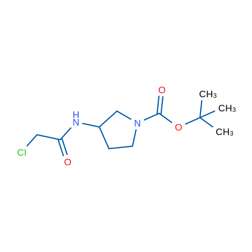 tert-Butyl 3-(2-chloroacetamido)pyrrolidine-1-carboxylate 1g