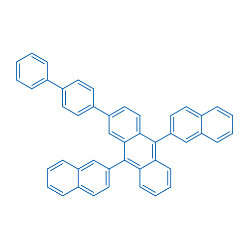2-([1,1'-Biphenyl]-4-yl)-9,10-di(naphthalen-2-yl)anthracene 1g