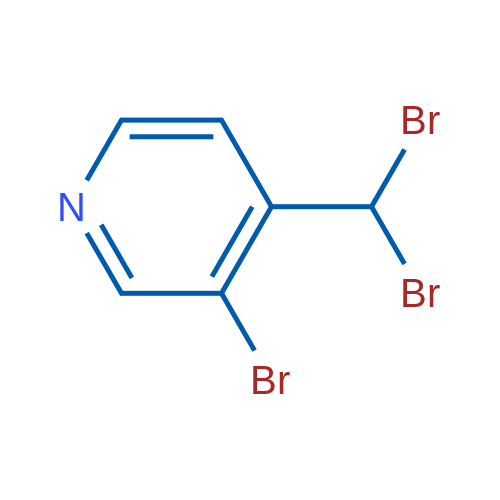 3-Bromo-4-(dibromomethyl)pyridine 250mg