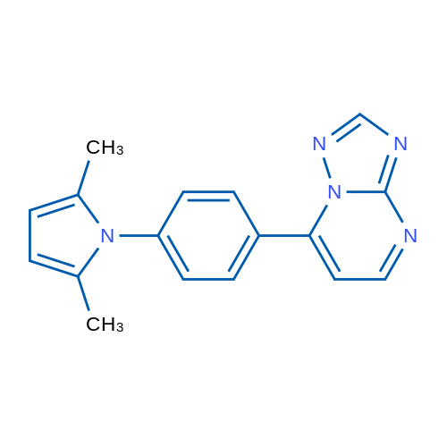 2,5-Dimethyl-1-(4-{[1,2,4]triazolo[1,5-a]pyrimidin-7-yl}phenyl)-1H-pyrrole 1g