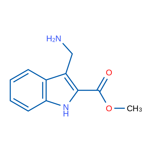 Methyl 3-(aminomethyl)-1H-indole-2-carboxylate 1g