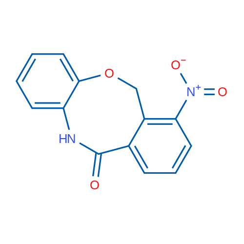 5-Nitro-2-oxa-11-azatricyclo[10.4.0.0^{4,9}]hexadeca-1(16),4(9),5,7,12,14-hexaen-10-one 1g