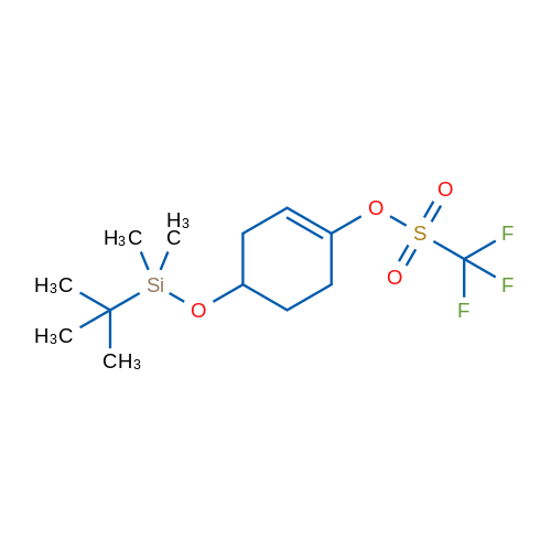 4-((tert-Butyldimethylsilyl)oxy)cyclohex-1-en-1-yl trifluoromethanesulfonate 1g