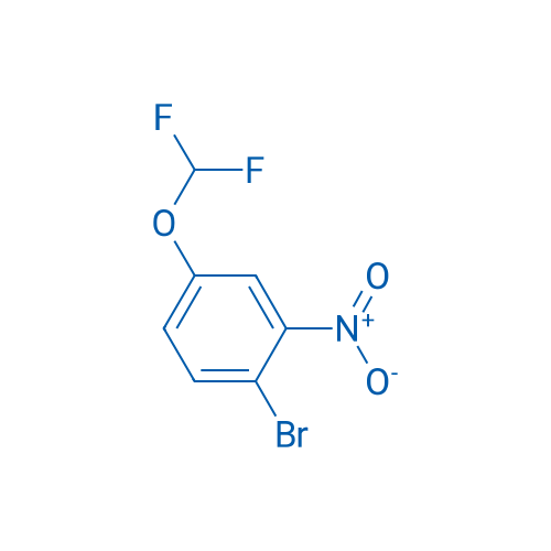 1-Bromo-4-(difluoromethoxy)-2-nitrobenzene 250mg