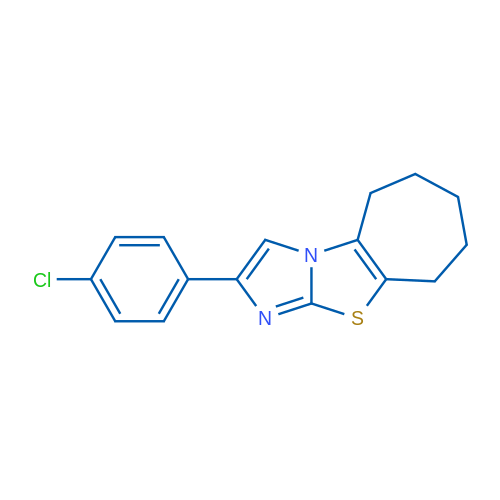 4-(4-Chlorophenyl)-7-thia-2,5-diazatricyclo[6.5.0.0^{2,6}]trideca-1(8),3,5-triene 1g