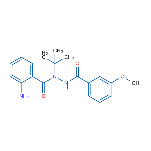 N'-(2-Aminobenzoyl)-N'-tert-butyl-3-methoxybenzohydrazide 1g