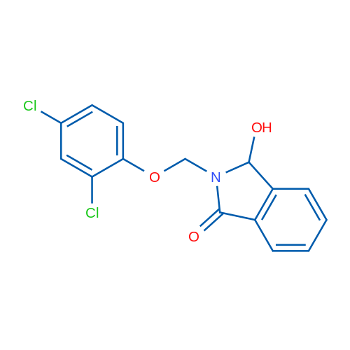 2-[(2,4-Dichlorophenoxy)methyl]-3-hydroxy-2,3-dihydro-1H-isoindol-1-one 1g