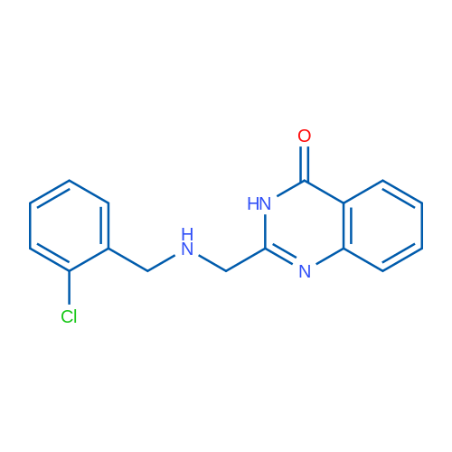 2-({[(2-chlorophenyl)methyl]amino}methyl)-3,4-dihydroquinazolin-4-one 1g