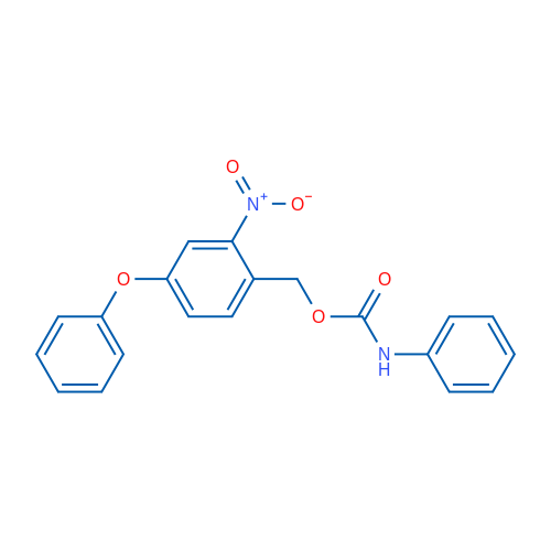 (2-Nitro-4-phenoxyphenyl)methyl N-phenylcarbamate 1g