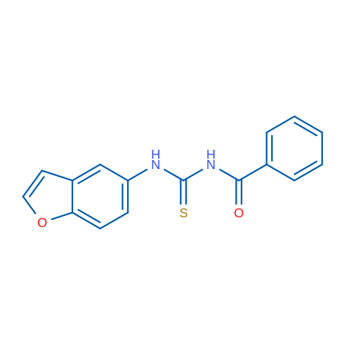 1-Benzoyl-3-(1-benzofuran-5-yl)thiourea 1g