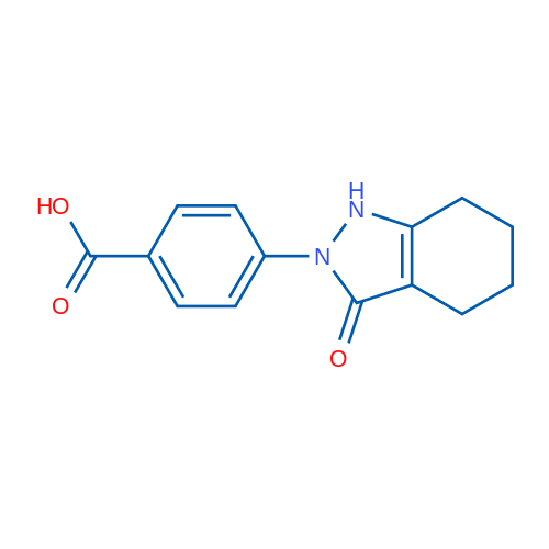 4-(3-Oxo-4,5,6,7-tetrahydro-1H-indazol-2(3H)-yl)benzoic acid 1g