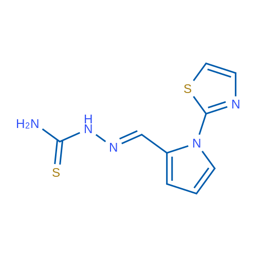 [(E)-{[1-(1,3-thiazol-2-yl)-1H-pyrrol-2-yl]methylidene}amino]thiourea 1g